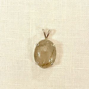Sterling Silver Gemstone Pendant